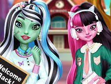 Monster Girls Back To School game on Video-Igrice.com