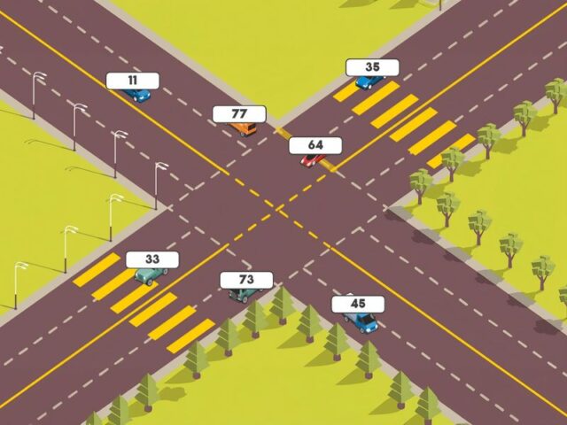 Cross Traffic Rounding 10 game on Video-Igrice.com
