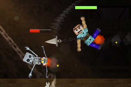 Minecraft Ragdoll Fighter game on Video-Igrice.com