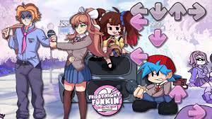 FNF VS Monika HD game on Video-Igrice.com