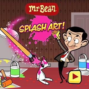 Mr Bean Splash Art game on Video-Igrice.com