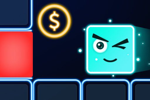 Neon Tile Rush Game game on Video-Igrice.com