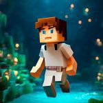 Noobik Parkour in a Cave