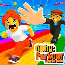 Obby: Parkour with Ragdoll game on Video-Igrice.com