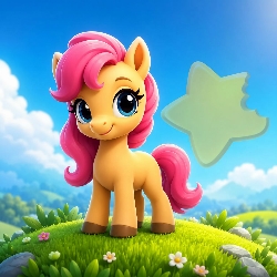 Cute Pony Hidden Stars game on Video-Igrice.com