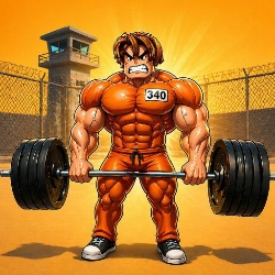 Obby: Pump Up Your Muscles! 1 per second game on Video-Igrice.com