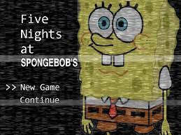 Five Nights at Spongebob game on Video-Igrice.com