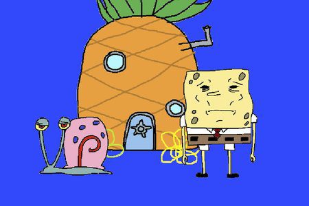 SponGus Bob Grows Hungry game on Video-Igrice.com