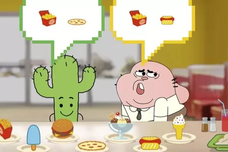 The Amazing World of Gumball: Burger Rush game on Video-Igrice.com