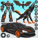 Wolf Robot Transform Car