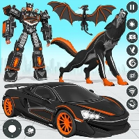 Wolf Robot Transform Car