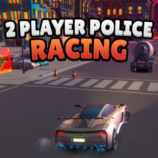 2 Player Police Racing game on Video-Igrice.com