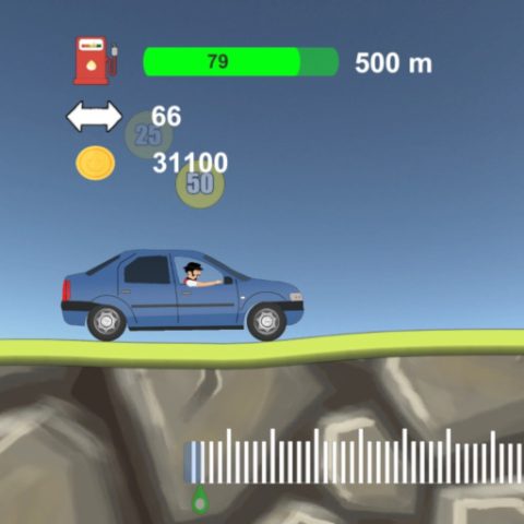 2D Hill Racing game on Video-Igrice.com