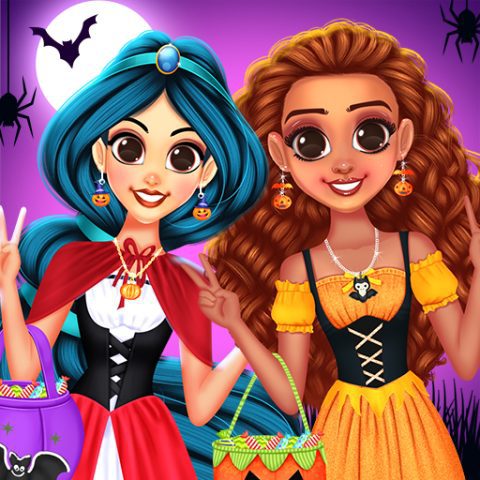 Bffs Happy Halloween Party game on Video-Igrice.com