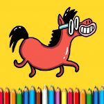 BTS Pony Coloring Book