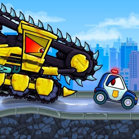 Car Eats Car Evil Cars game on Video-Igrice.com