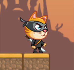 Cat Ninja game on Video-Igrice.com