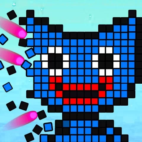 Color Pixel Shooter game on Video-Igrice.com