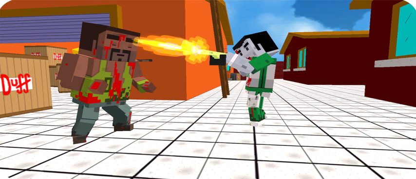Combat Blocky Strike Multiplayer game on Video-Igrice.com