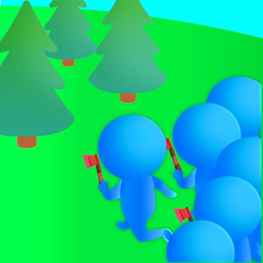 Crowd Lumberjack game on Video-Igrice.com