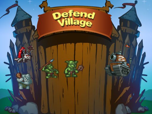 Defend Village game on Video-Igrice.com