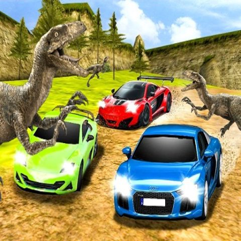 Dino Car Race game on Video-Igrice.com