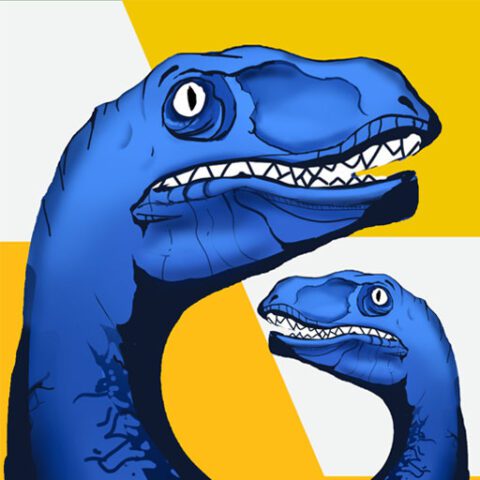 Dino: Merge and Fight game on Video-Igrice.com