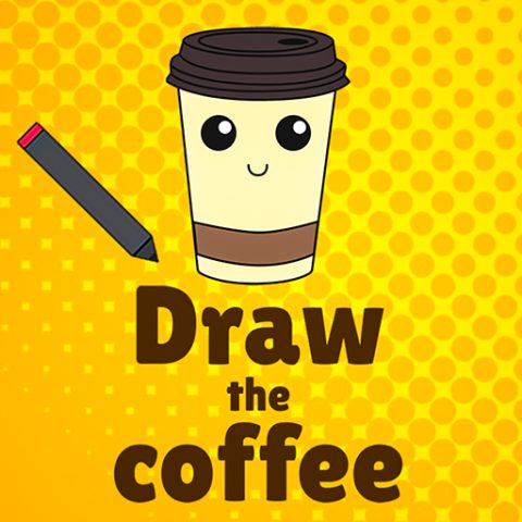 Draw the coffee game on Video-Igrice.com