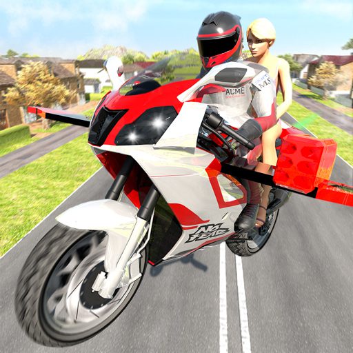 Flying Motorbike Driving Simulator game on Video-Igrice.com