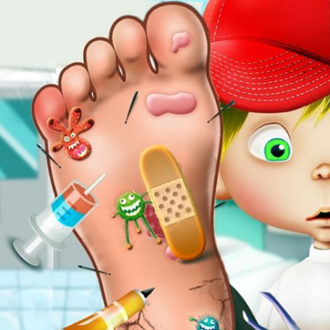 Foot Treatment game on Video-Igrice.com