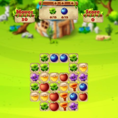 Forest Match 3 game on Video-Igrice.com