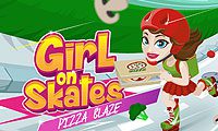 Girl on Skates: Pizza Mania game on Video-Igrice.com