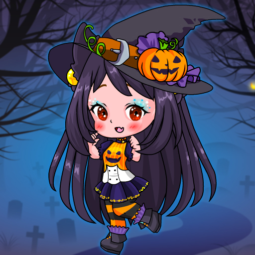 Halloween Chibi Couple game on Video-Igrice.com