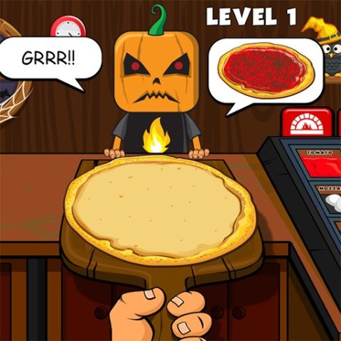 Halloween Pizzeria game on Video-Igrice.com