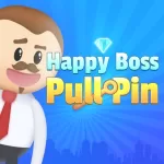 Happy Boss Pull Pin -super and unique blend of physics puzzles and strategic gameplay