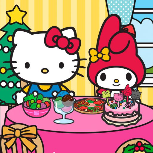 Hello Kitty And Friends Xmas Dinner game on Video-Igrice.com