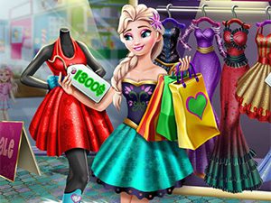 Ice Queen Realife Shopping game on Video-Igrice.com