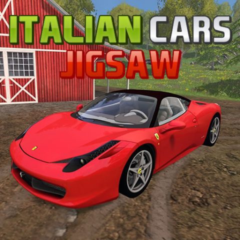 Italian Cars Jigsaw game on Video-Igrice.com