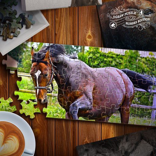 Jigsaw Puzzle Horses Edition game on Video-Igrice.com
