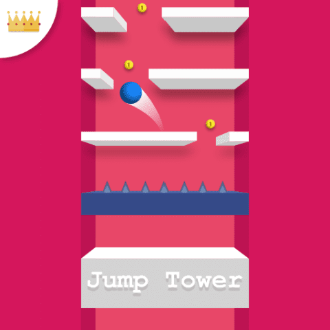 Jump Tower 3D game on Video-Igrice.com