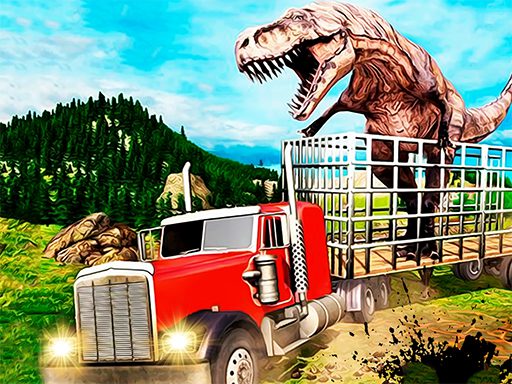 Jurassic Dino Transport Truck game on Video-Igrice.com