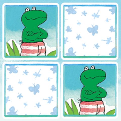 Kikker Memo game on Video-Igrice.com