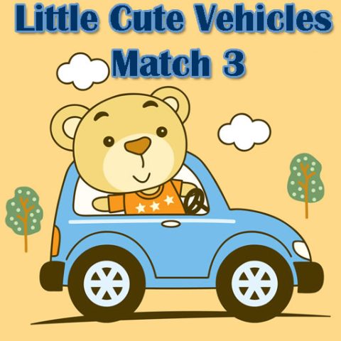 Little Cute Vehicles Match 3 game on Video-Igrice.com