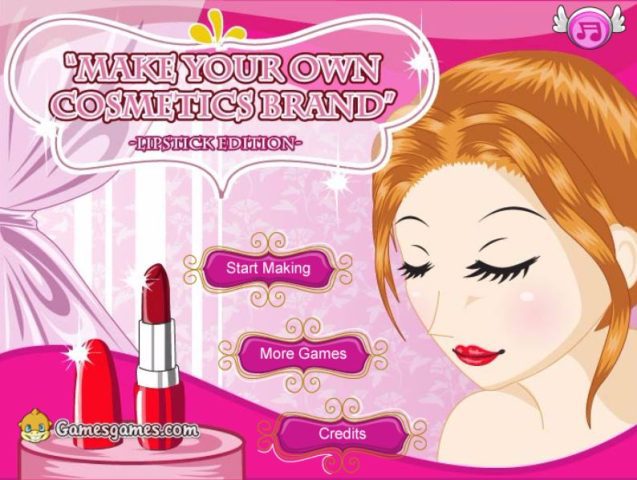 Make Your Own Cosmetic Brand Spil game on Video-Igrice.com