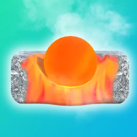 Melting Ball game on Video-Igrice.com