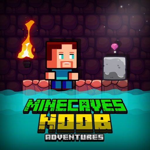 Minecaves Noob Adventure game on Video-Igrice.com