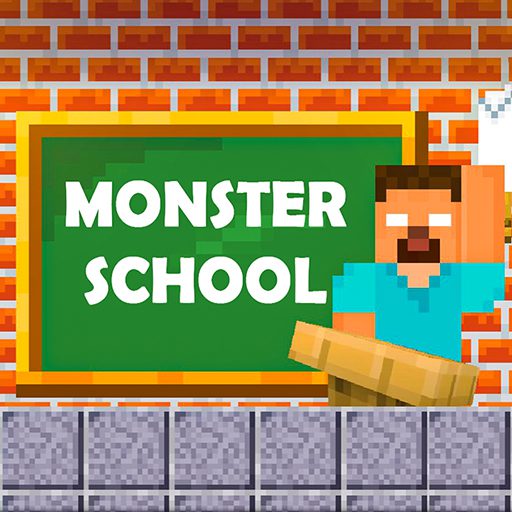 Monster School Challenges game on Video-Igrice.com