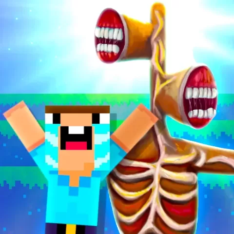 Monster School vs Siren Head game on Video-Igrice.com