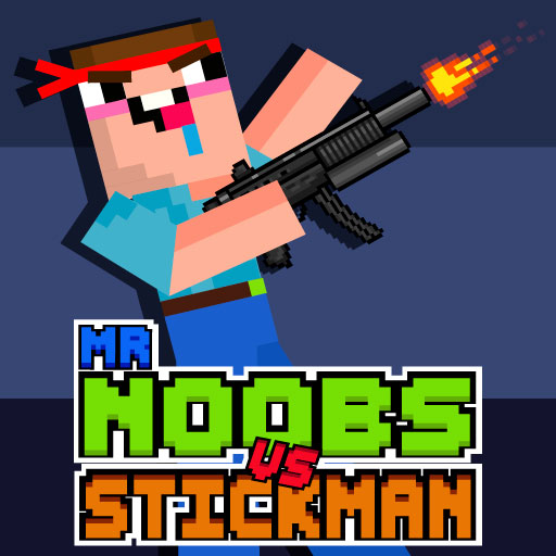 Mr Noobs vs Stickman game on Video-Igrice.com