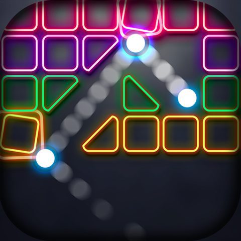 Neon Bricks game on Video-Igrice.com